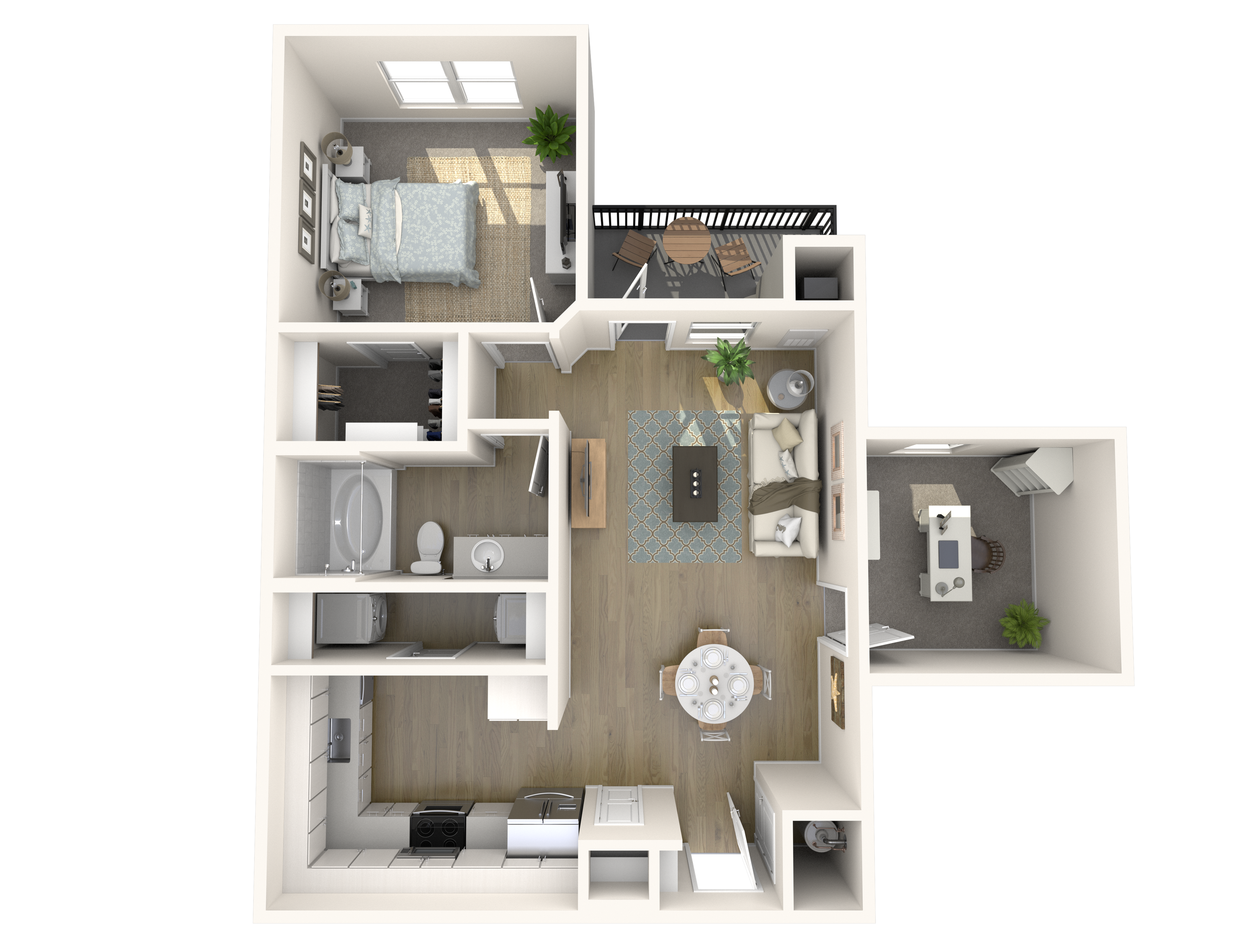 A3-D floor plan