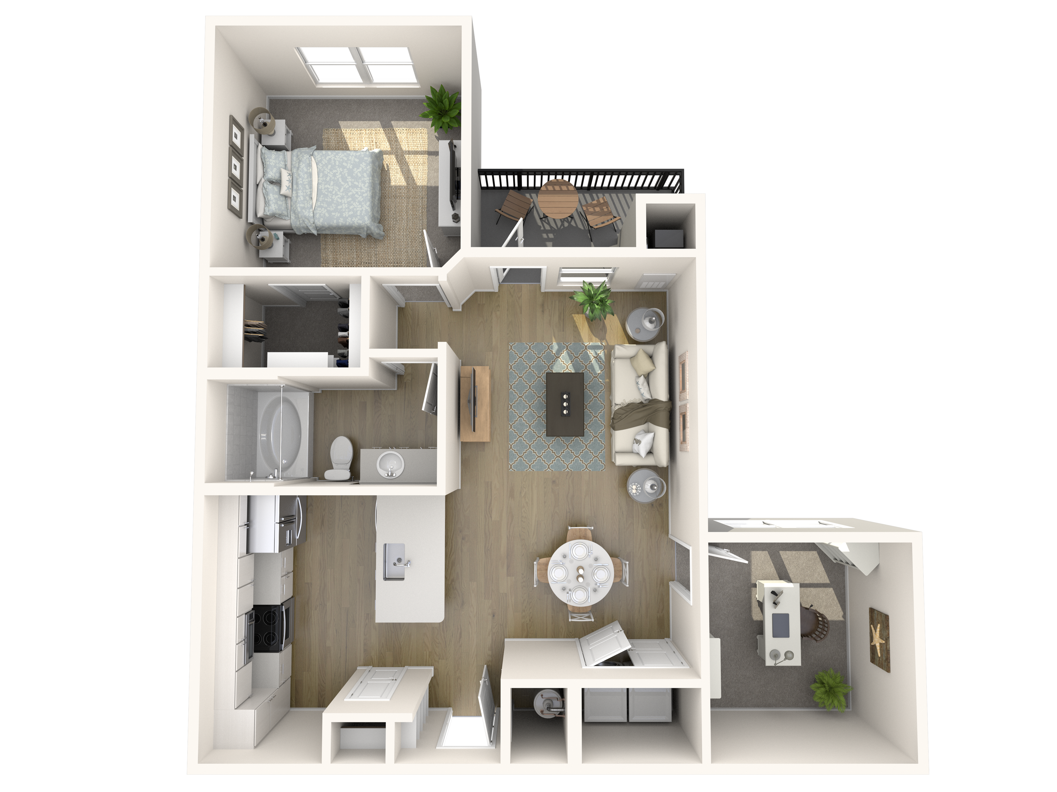 A4-D floor plan
