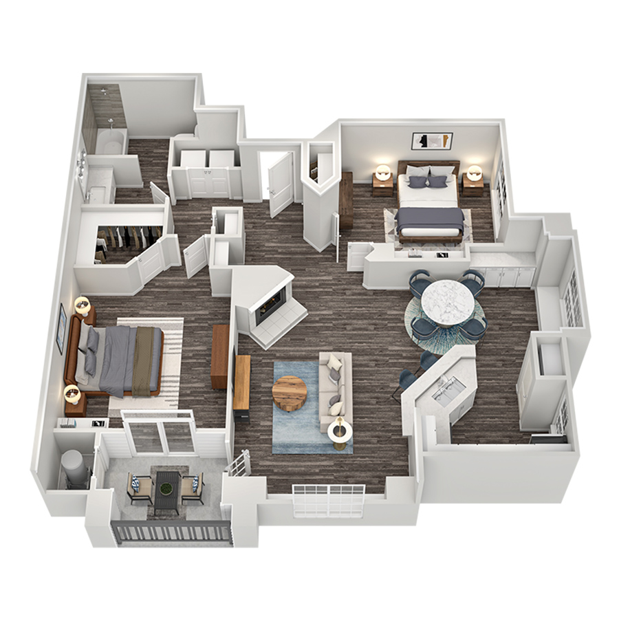 Calypso floor plan