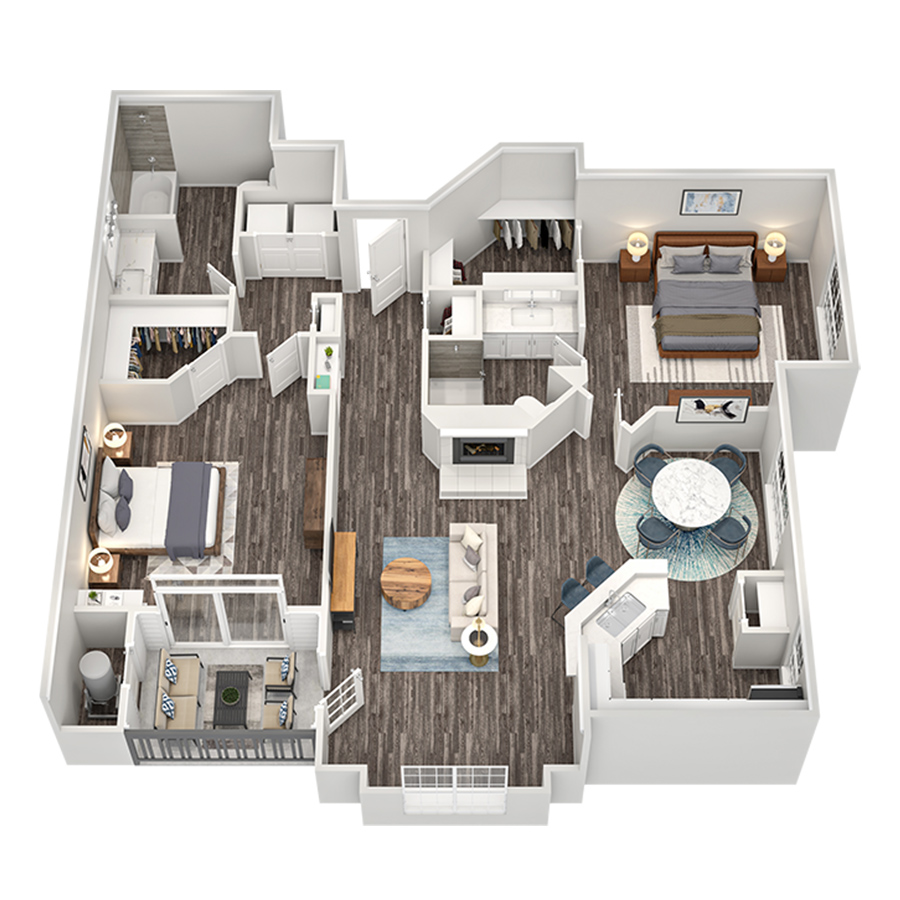 Cypress floor plan