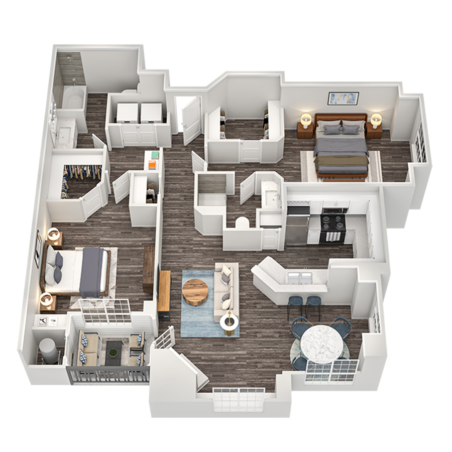 Piazza floor plan