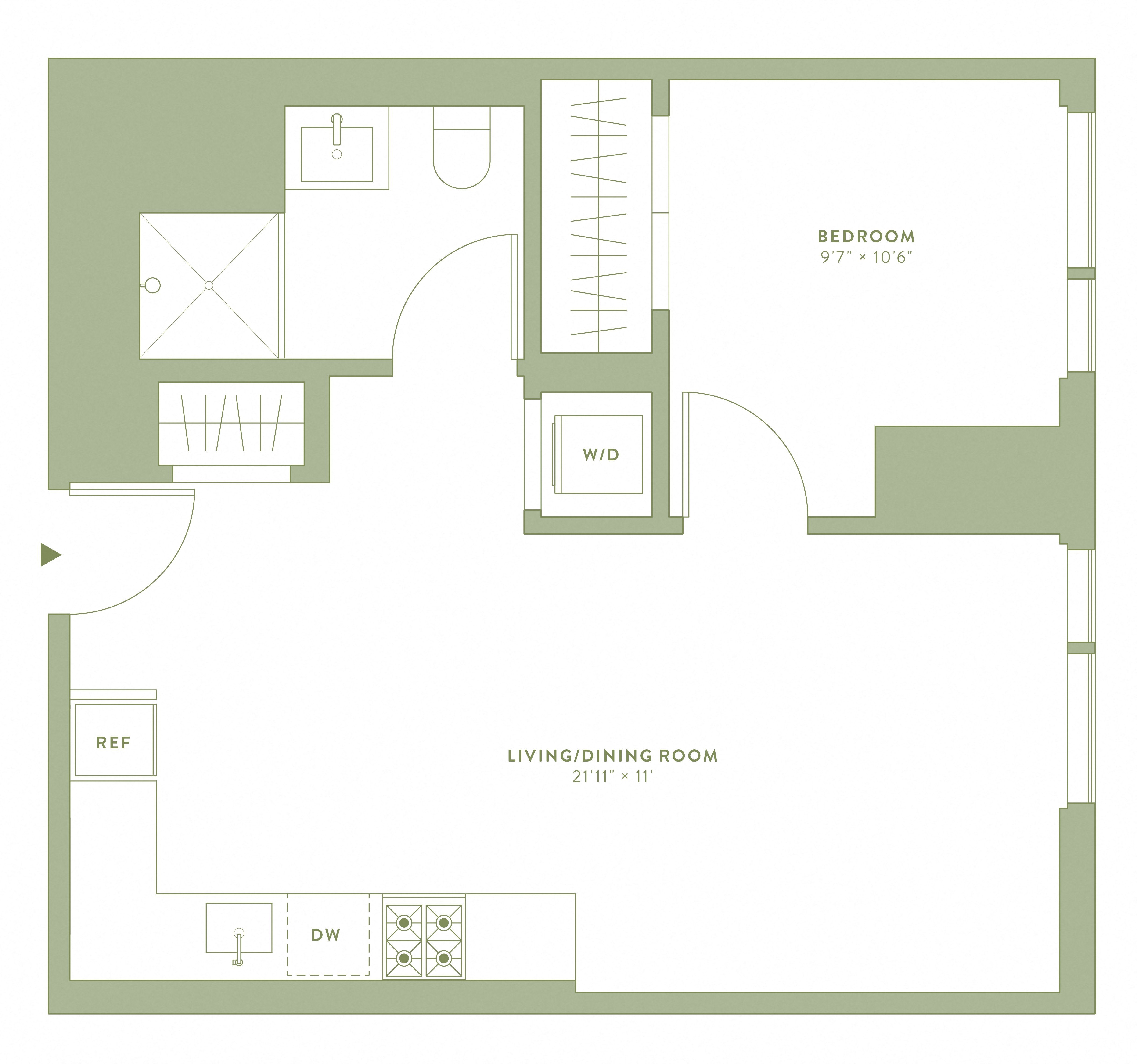 A1 floor plan