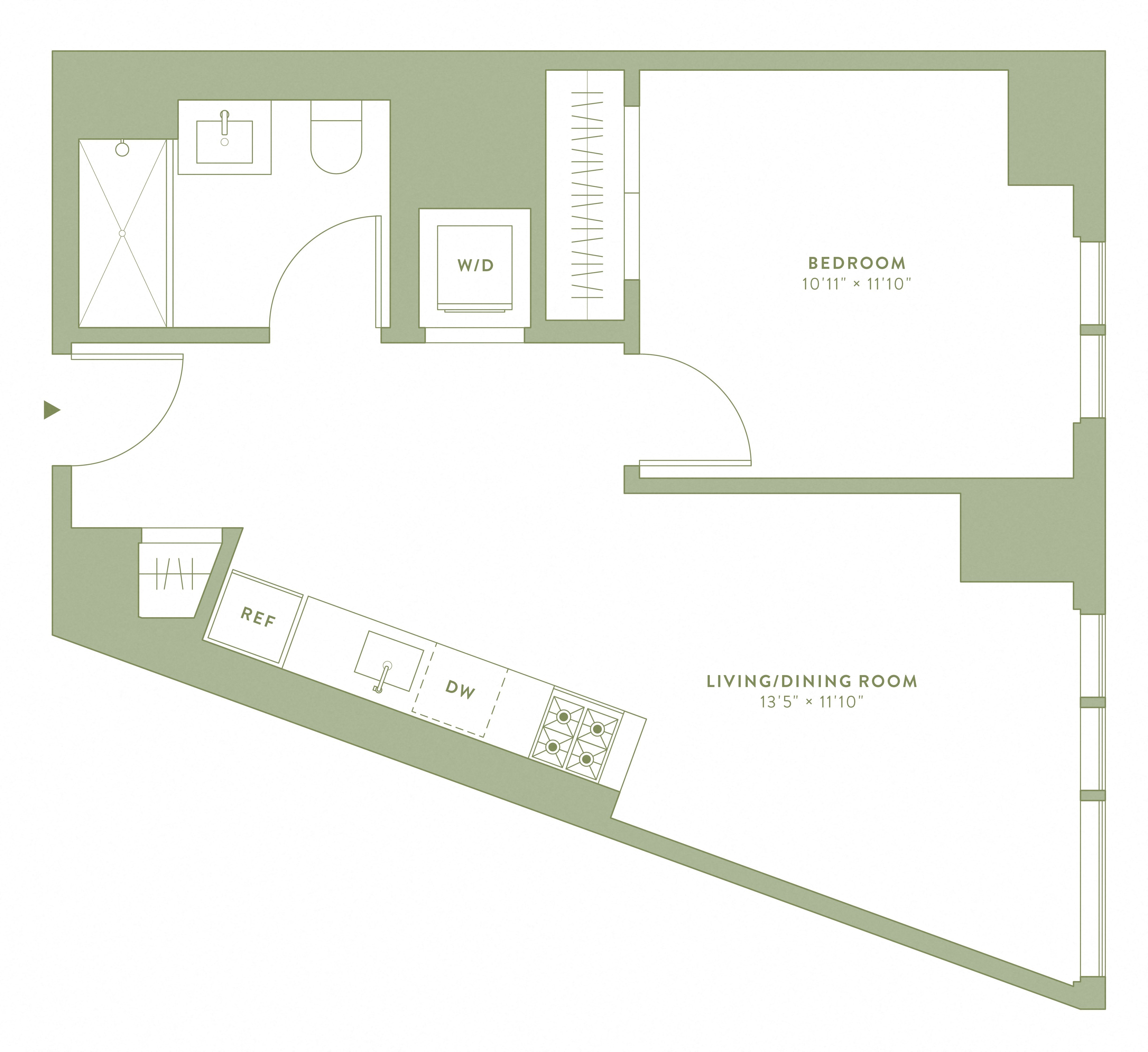 A2 floor plan