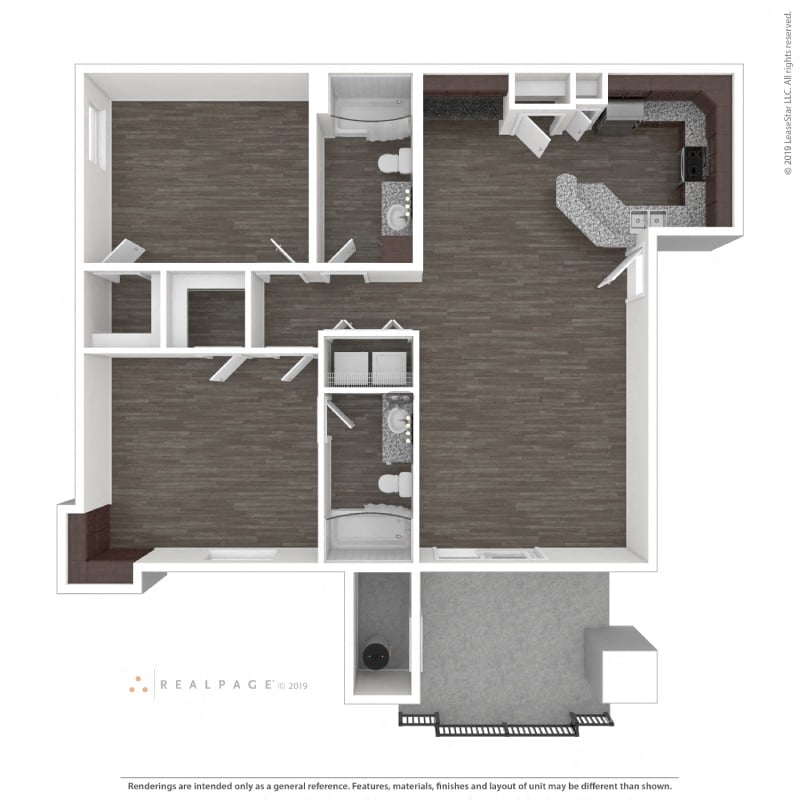Manhattan floor plan