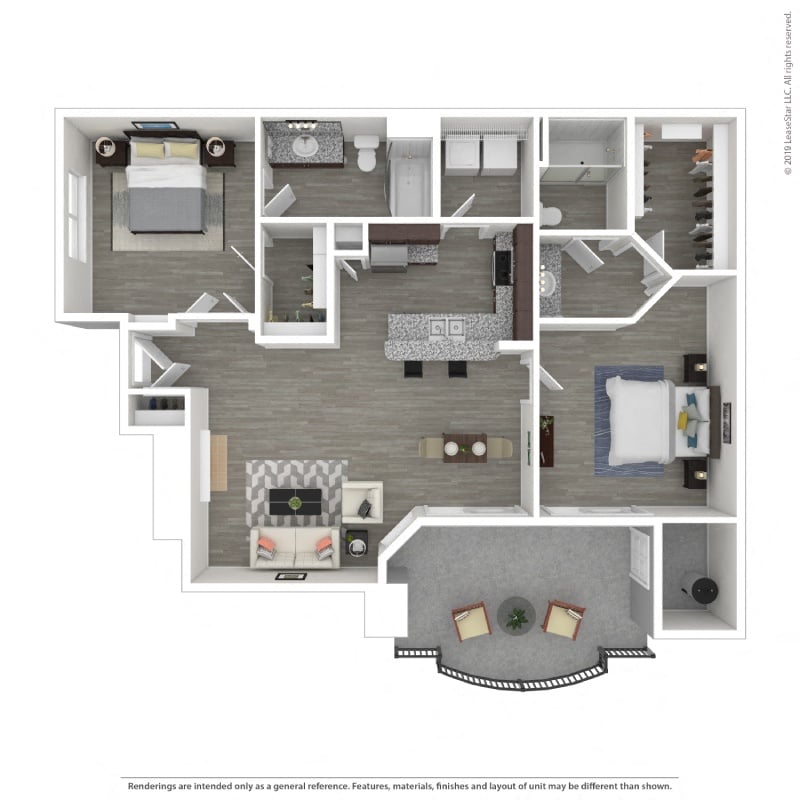Village floor plan