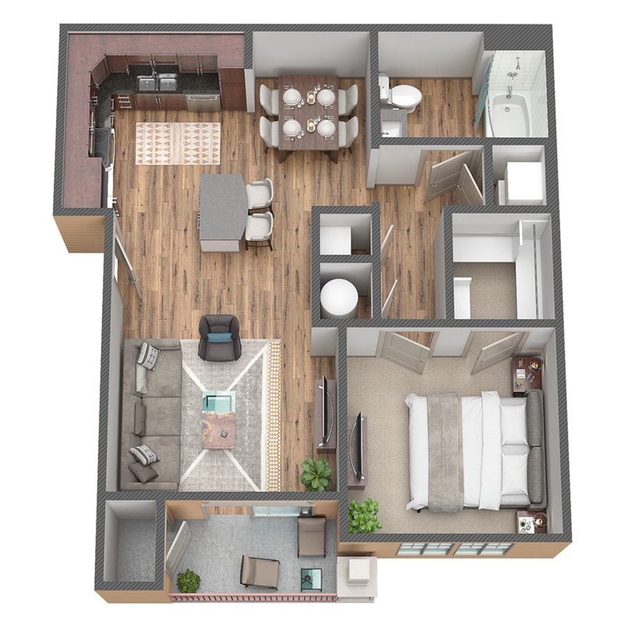 A2 floor plan