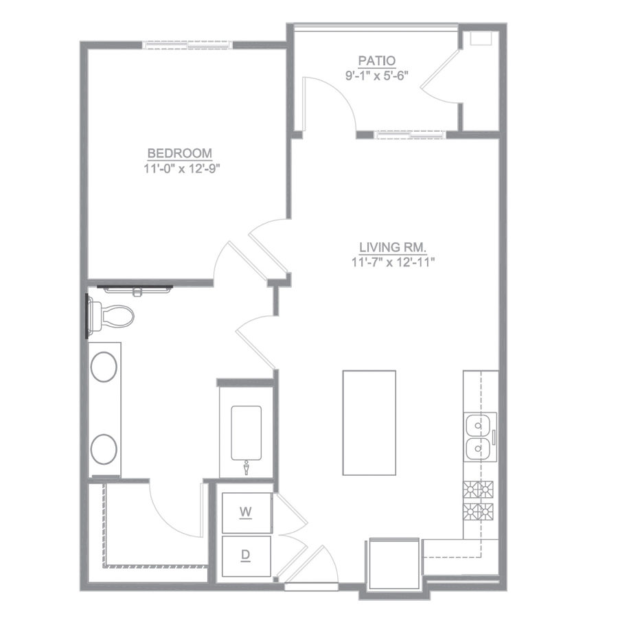 Santa Monica floor plan