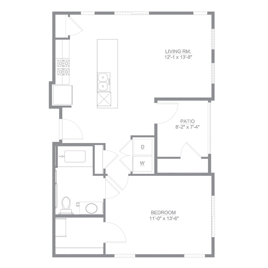 Huntington floor plan