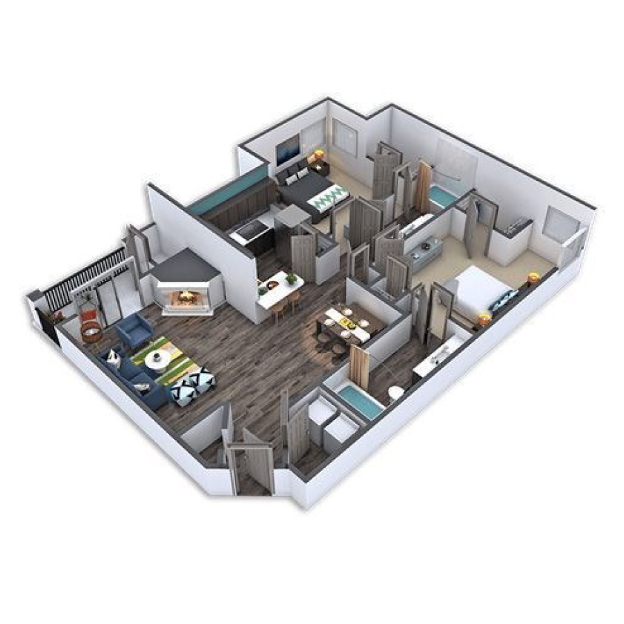 B4 floor plan