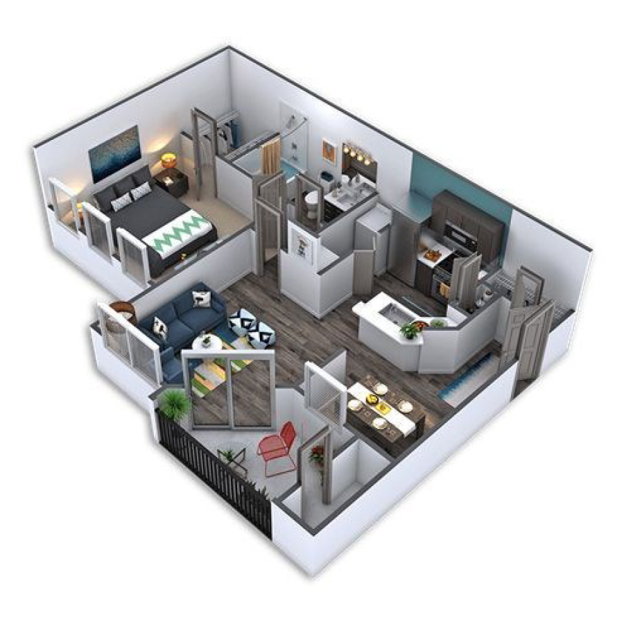 A2 floor plan