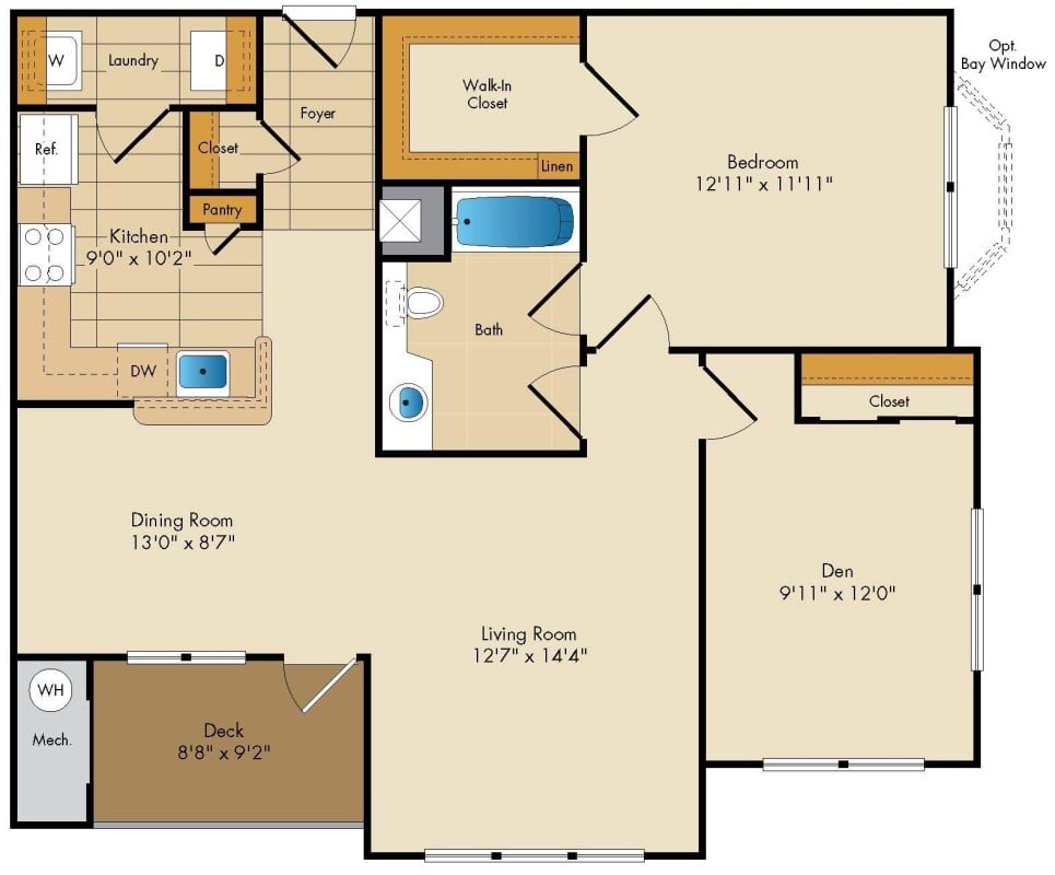 Camden floor plan