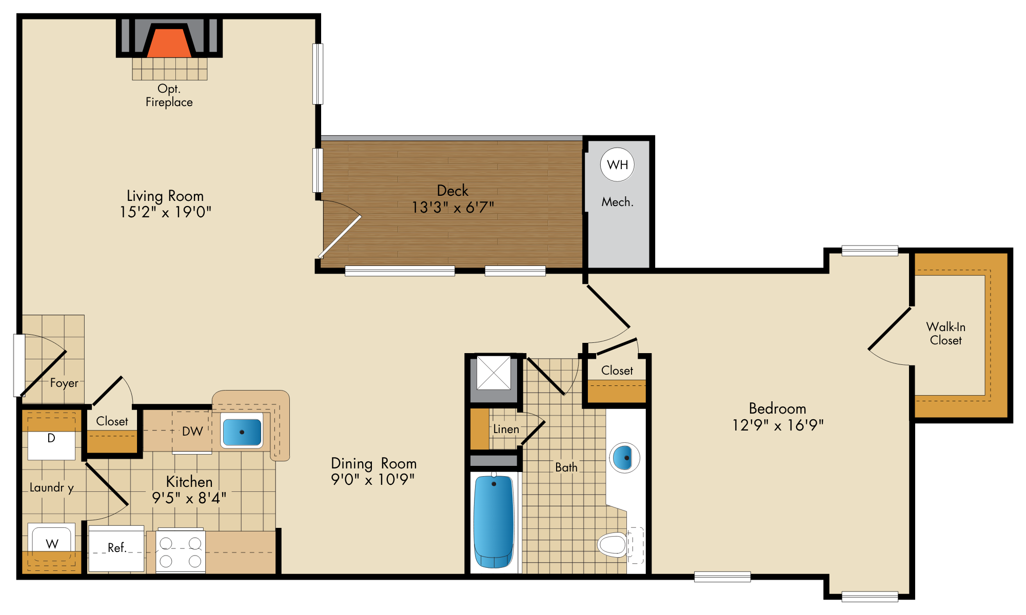 Strand II floor plan