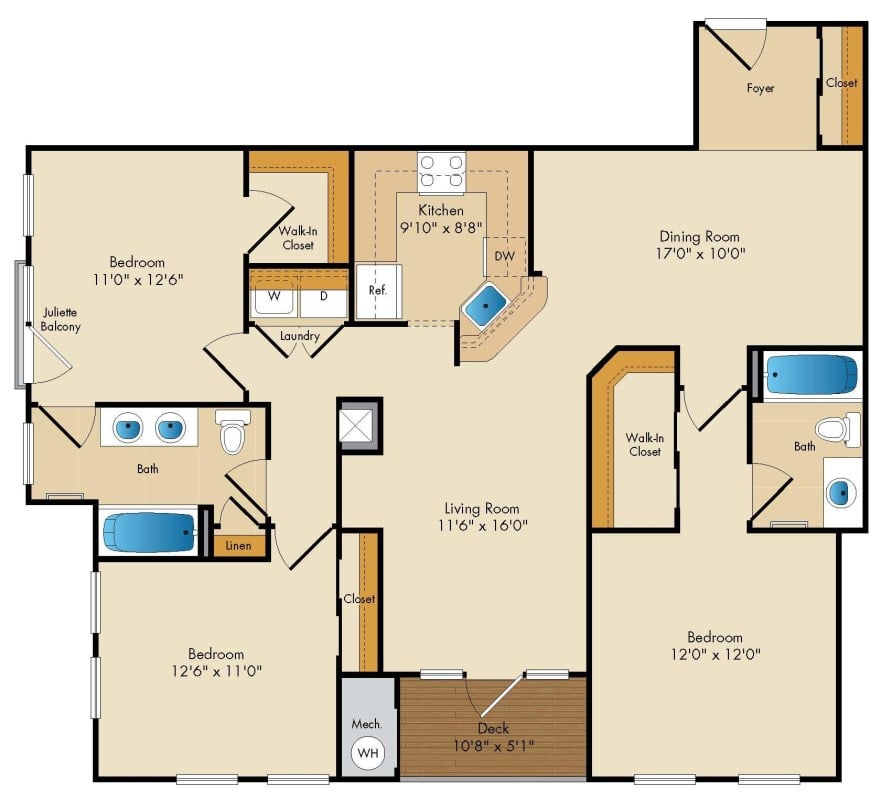 Devonshire floor plan