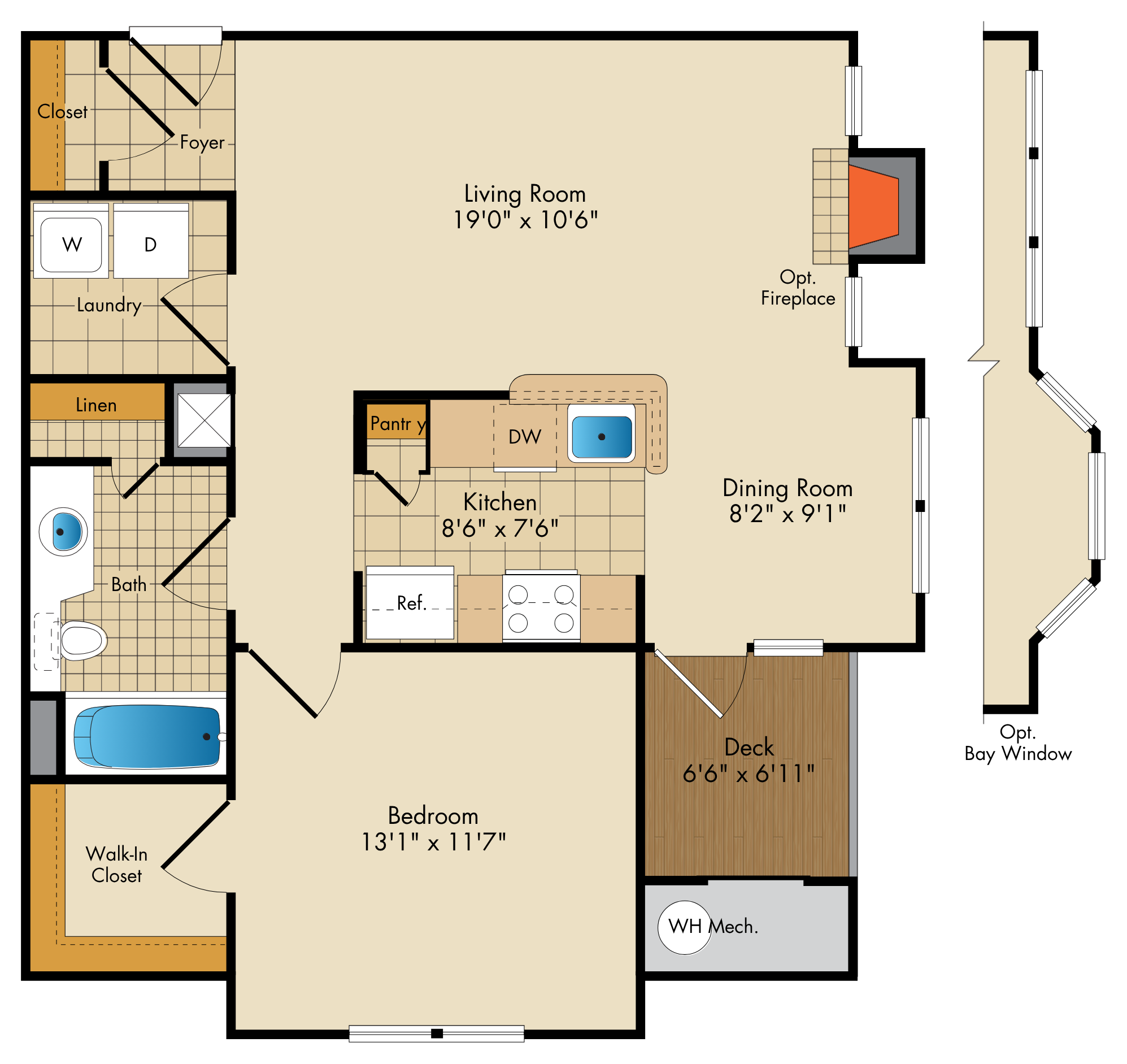 Chelsea floor plan