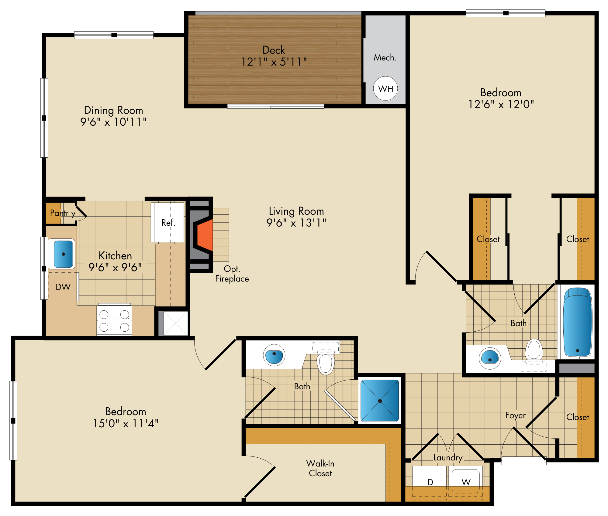 Mayfair floor plan