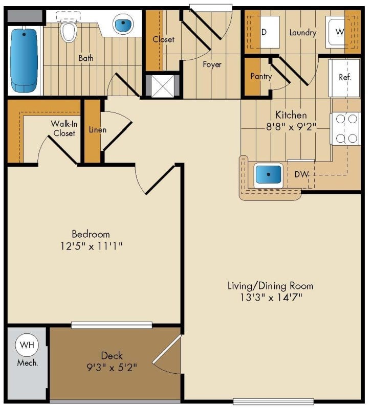 Delancy floor plan