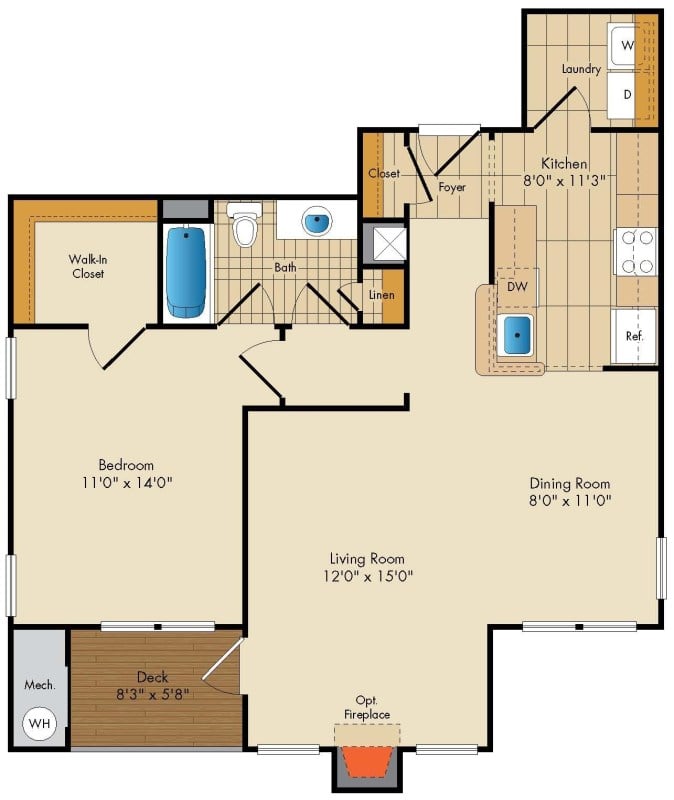 Hampstead floor plan