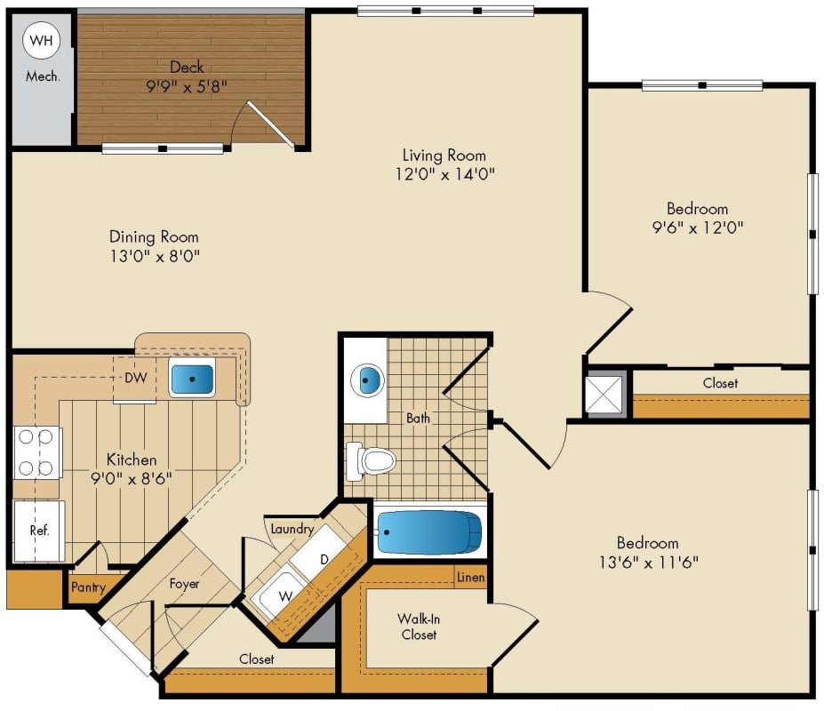 Pembridge floor plan