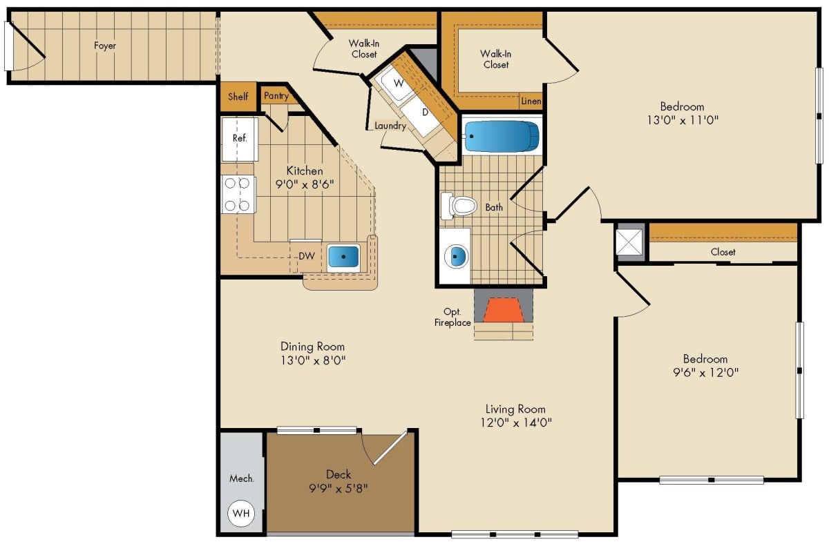 Argyle floor plan