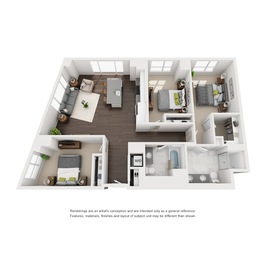 M-F2 floor plan