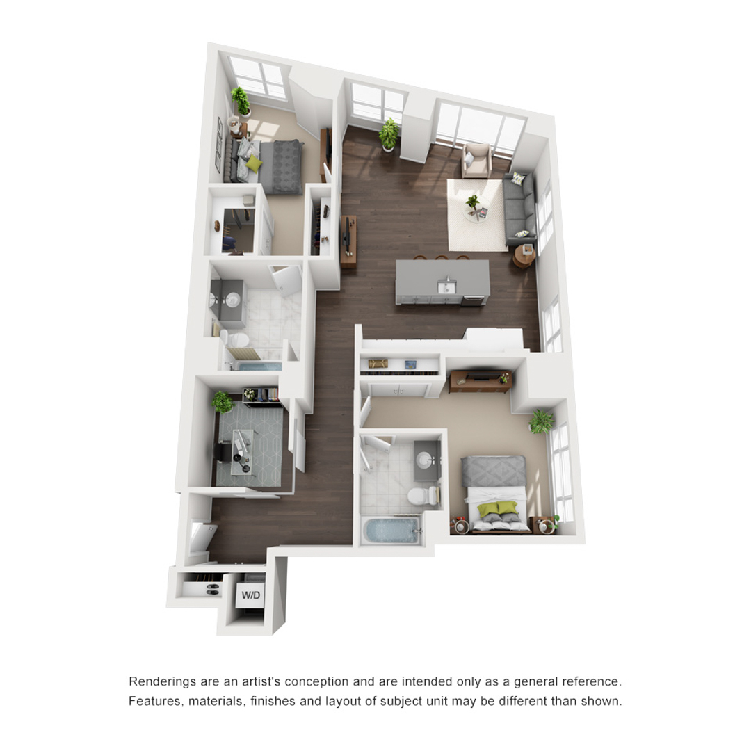 M-E1 floor plan