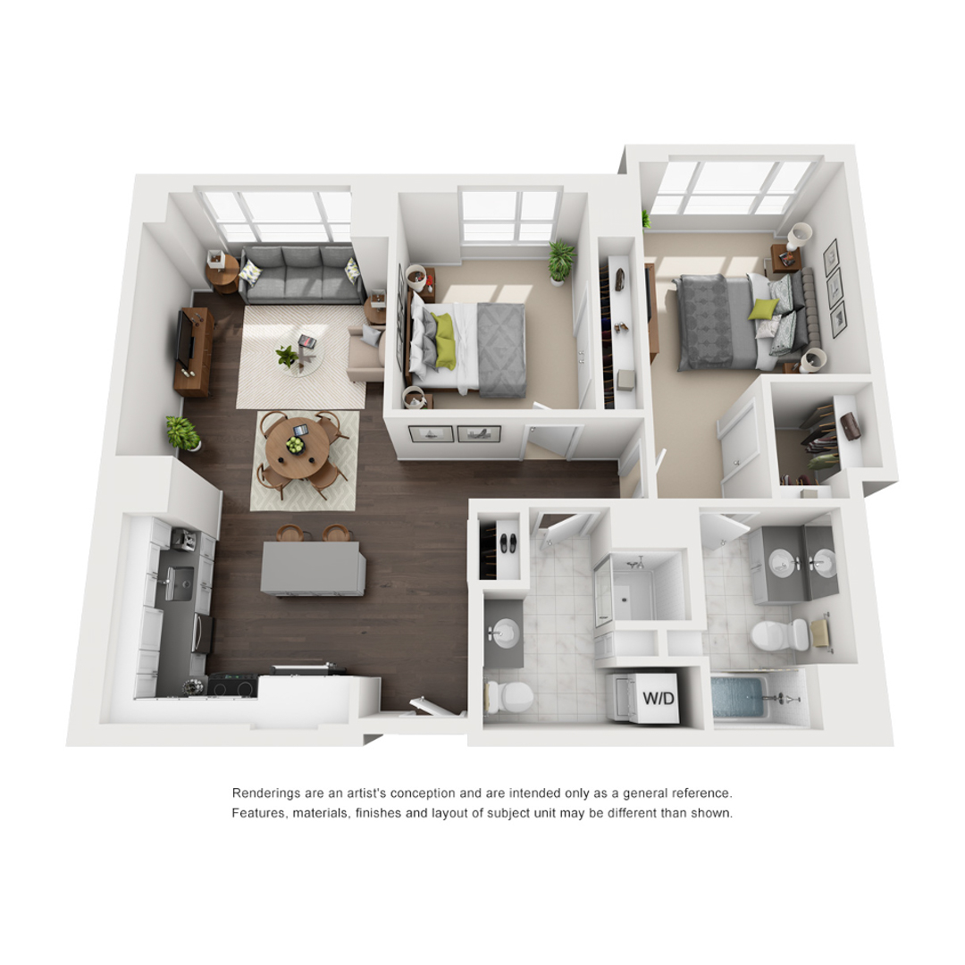 M-D4-A floor plan