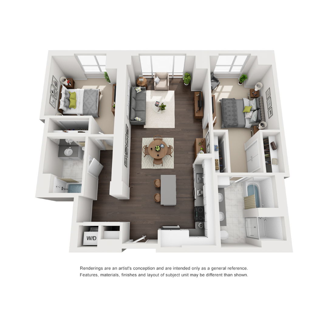 M-D1 floor plan