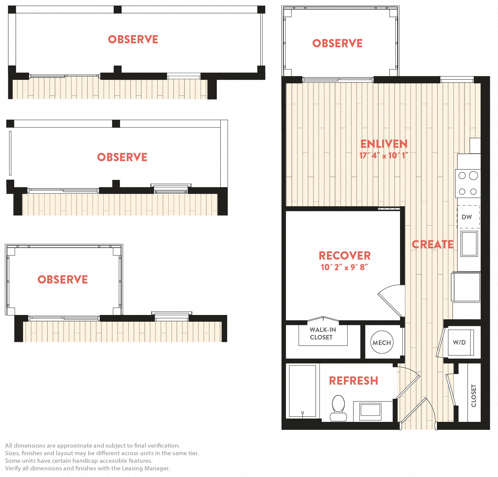 A01 floor plan