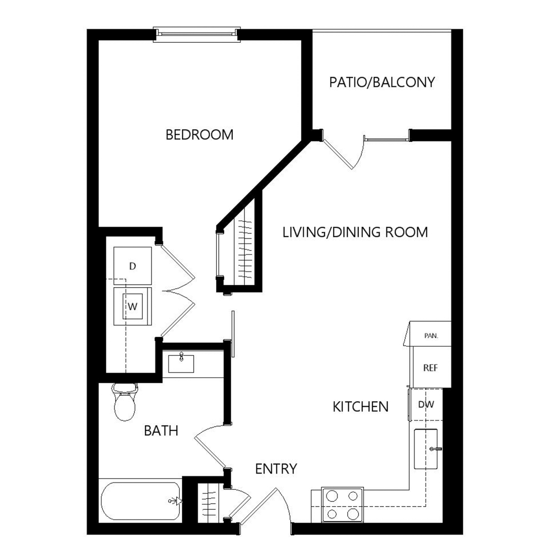 A1-1 floor plan