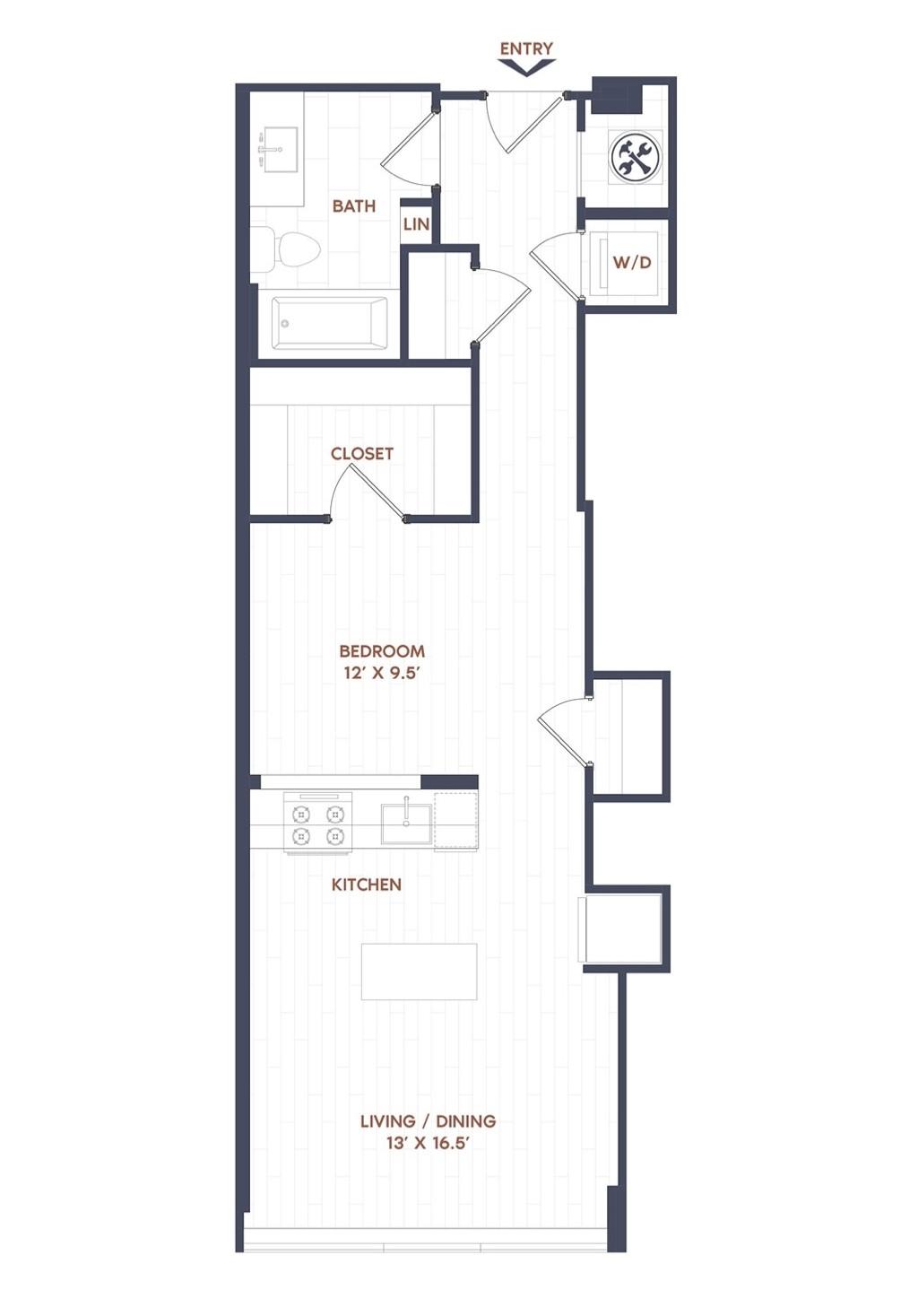 Studio-S04 floor plan