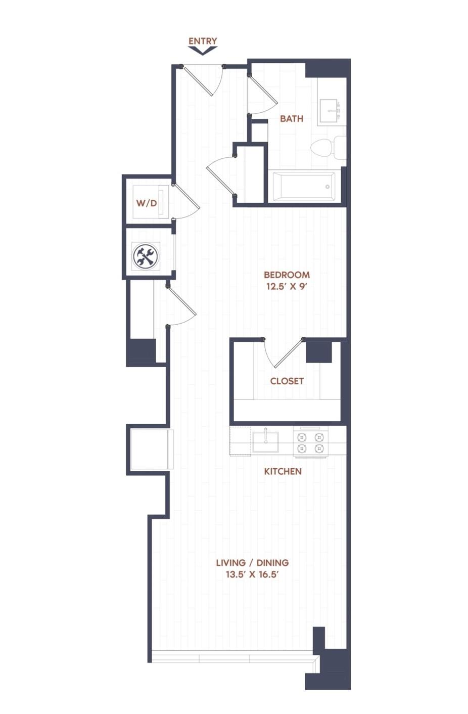 Studio-S06 floor plan