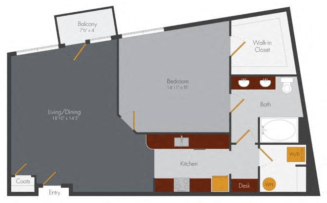 A6 floor plan