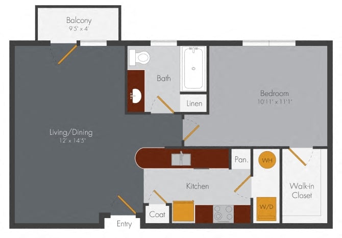 A2 floor plan