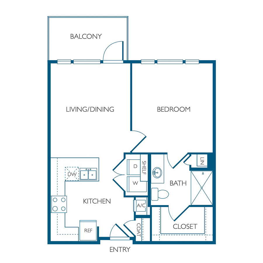 A2 floor plan