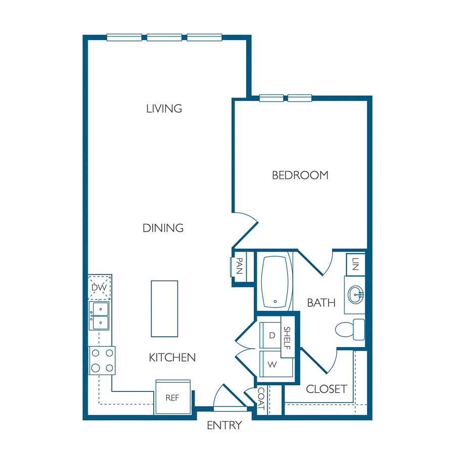 A4.1 floor plan