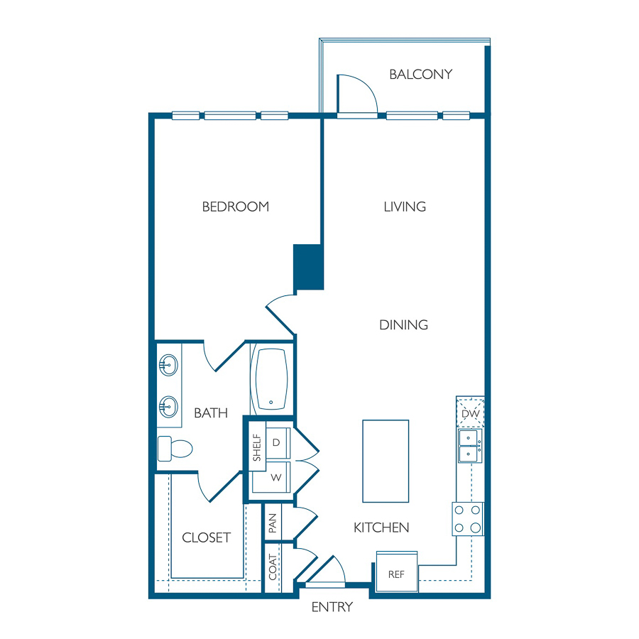 A6 floor plan
