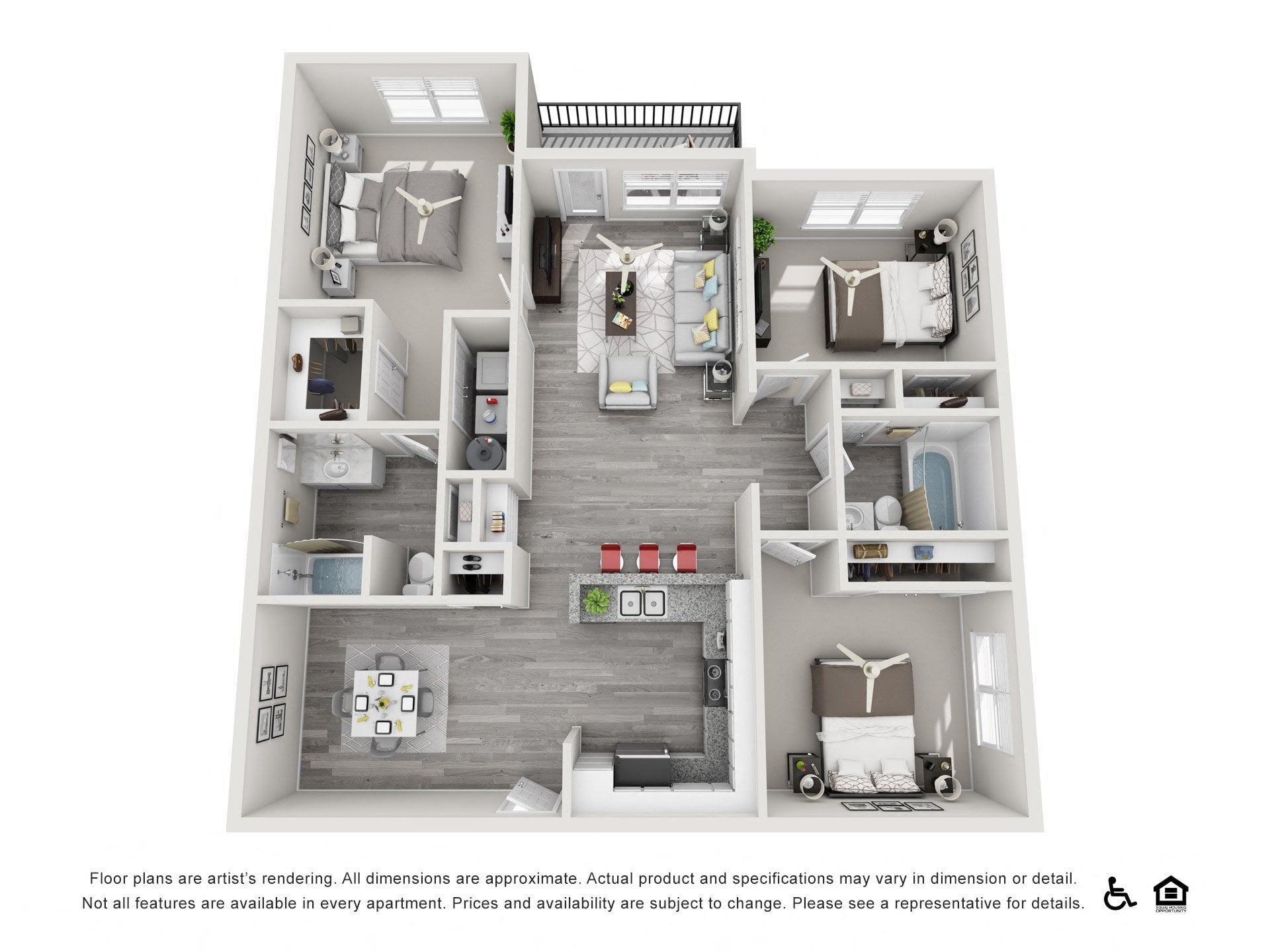 Maple floor plan