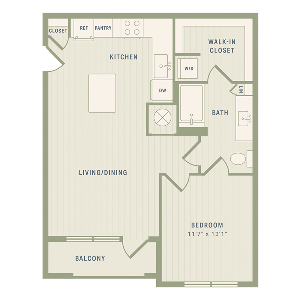 A1 floor plan