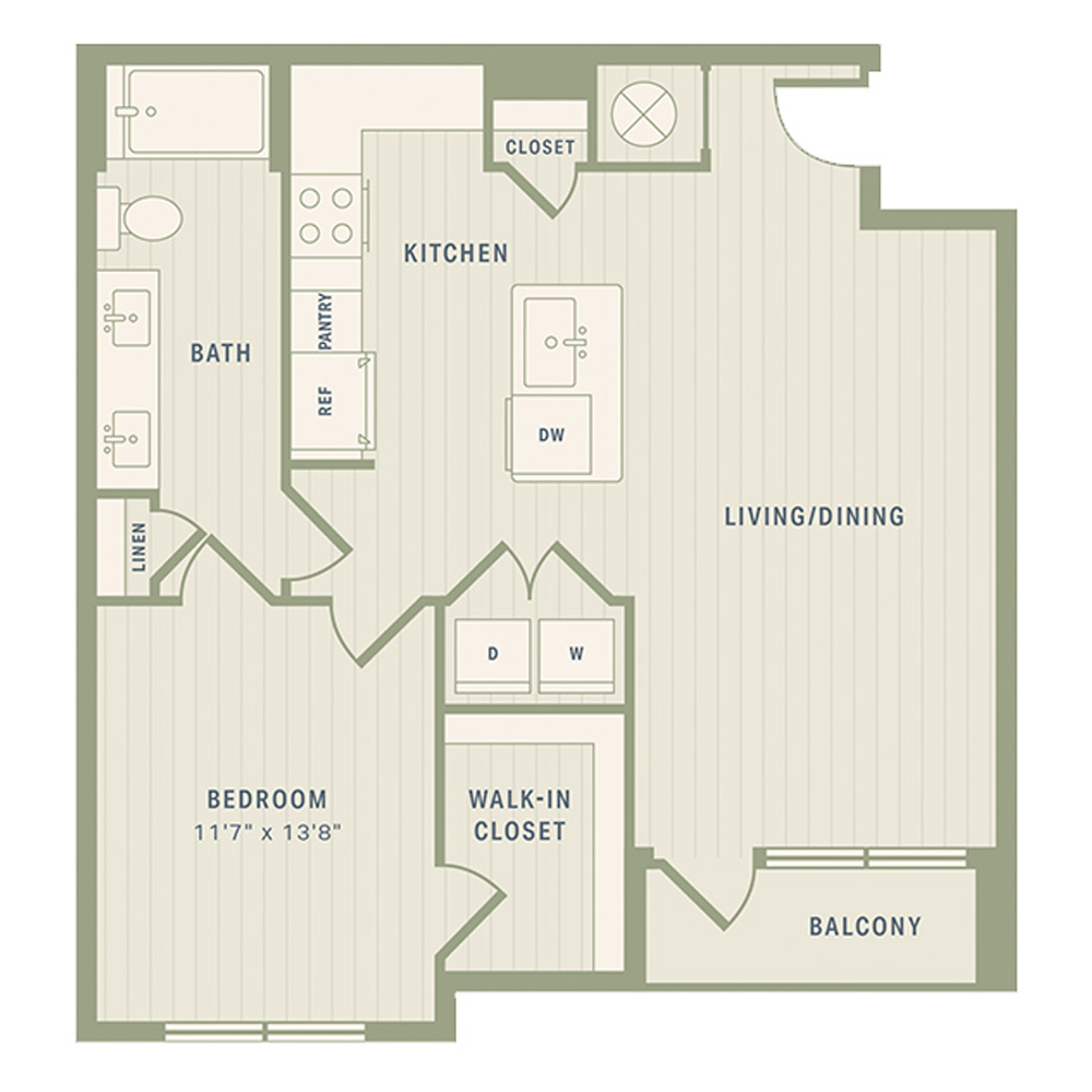 A2 floor plan