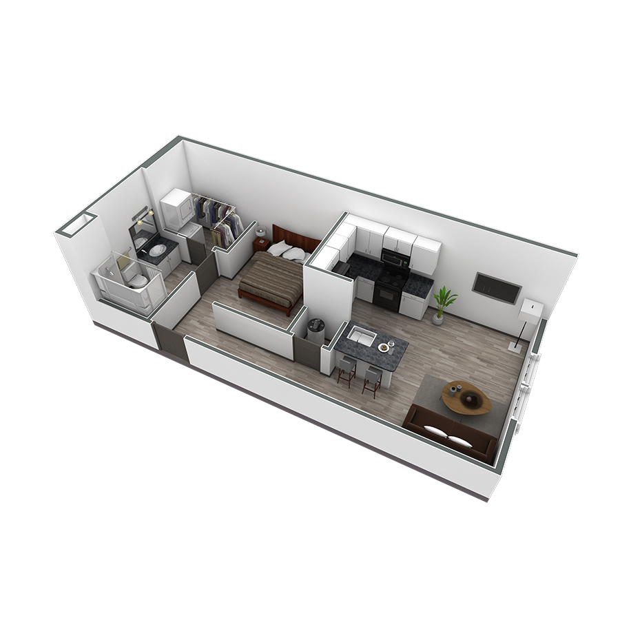 Studio Horizon Overlook floor plan