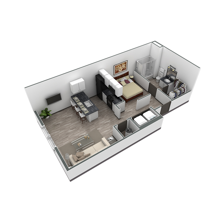 Studio Retreat Overlook floor plan