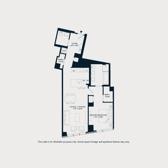 Waterline 2: A2 floor plan