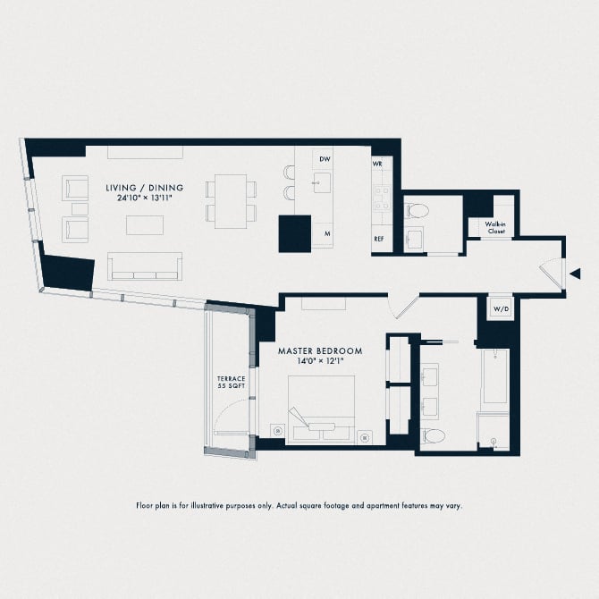 Waterline 2: A22 floor plan