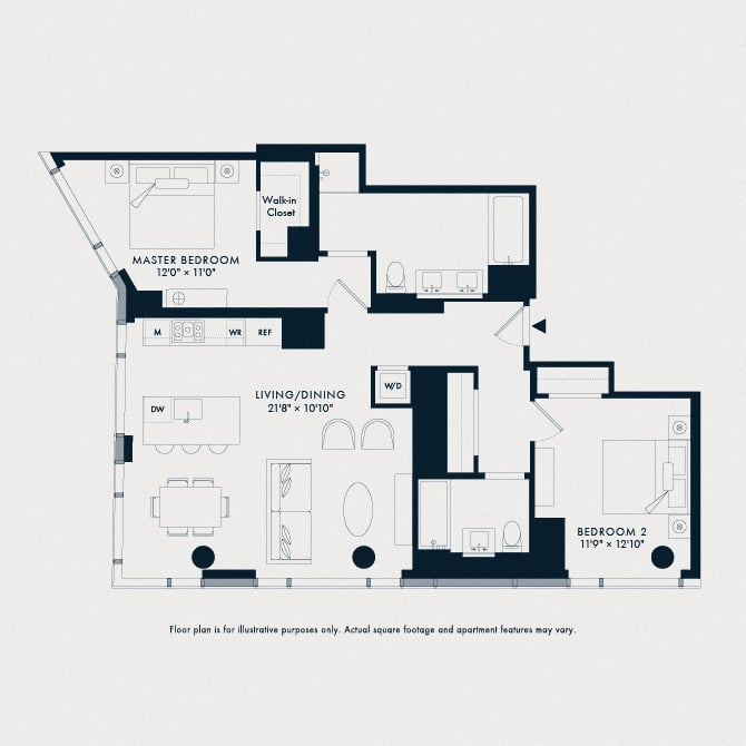 Waterline 3: B5 floor plan