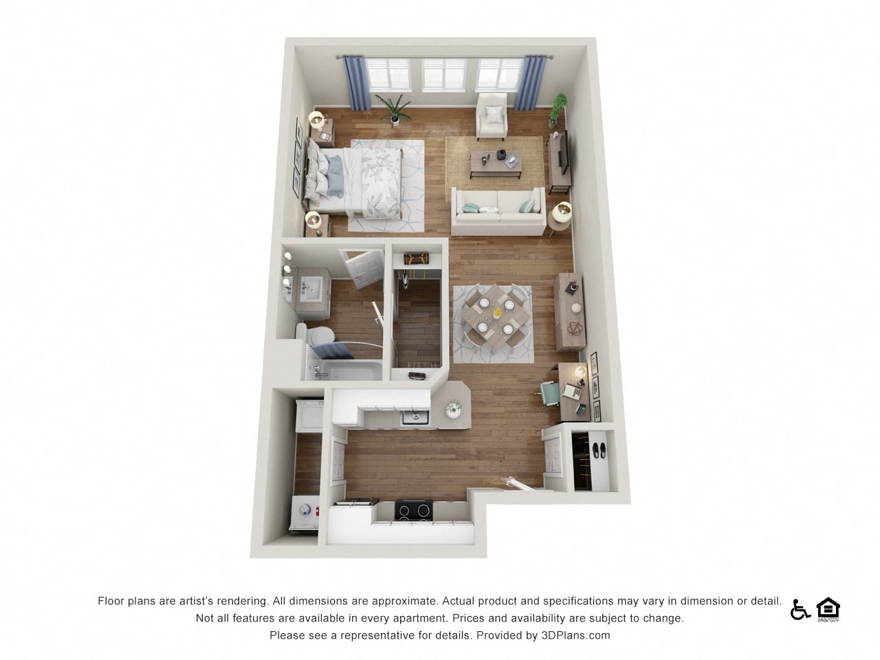 S floor plan