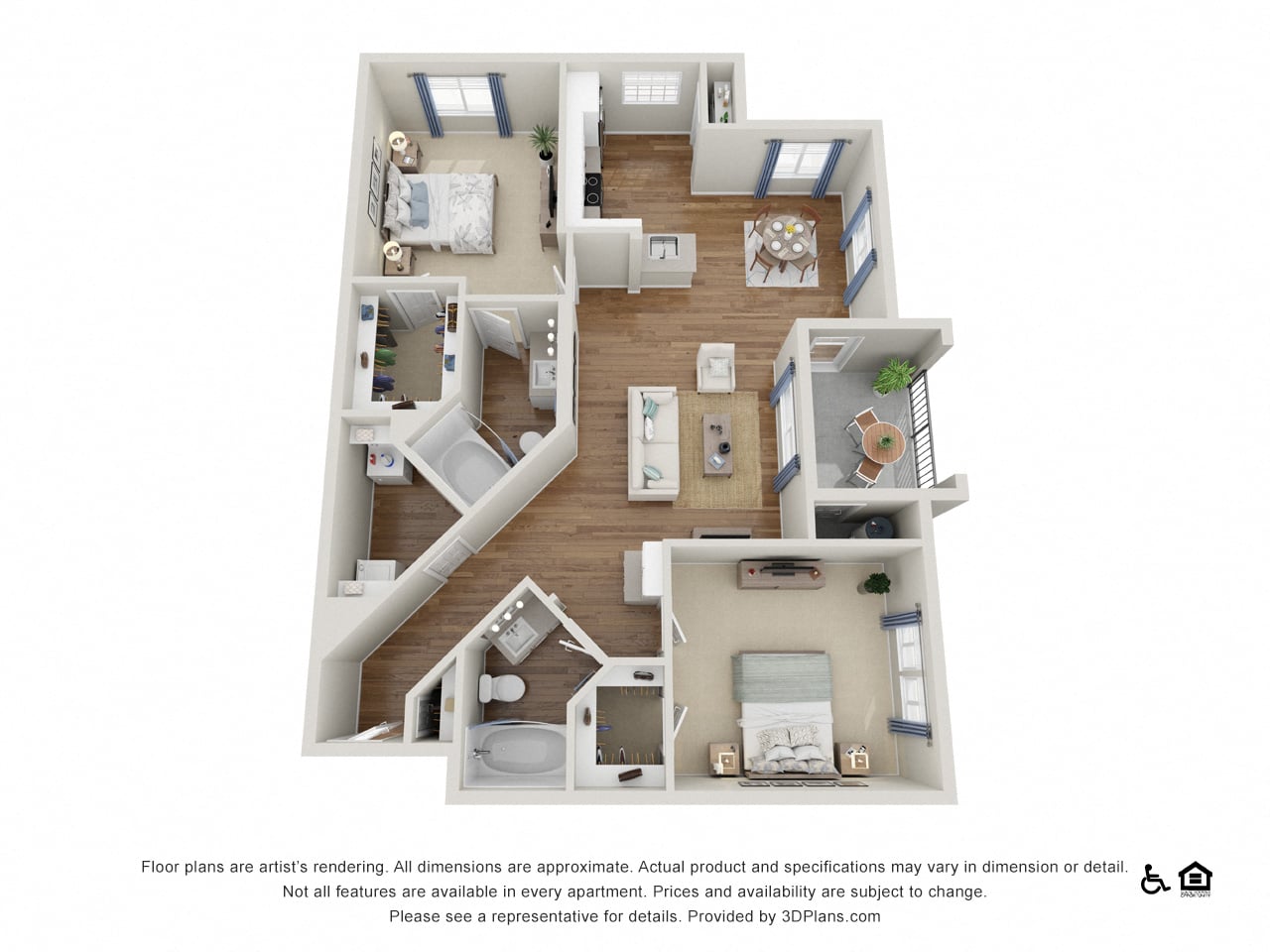 B2C floor plan