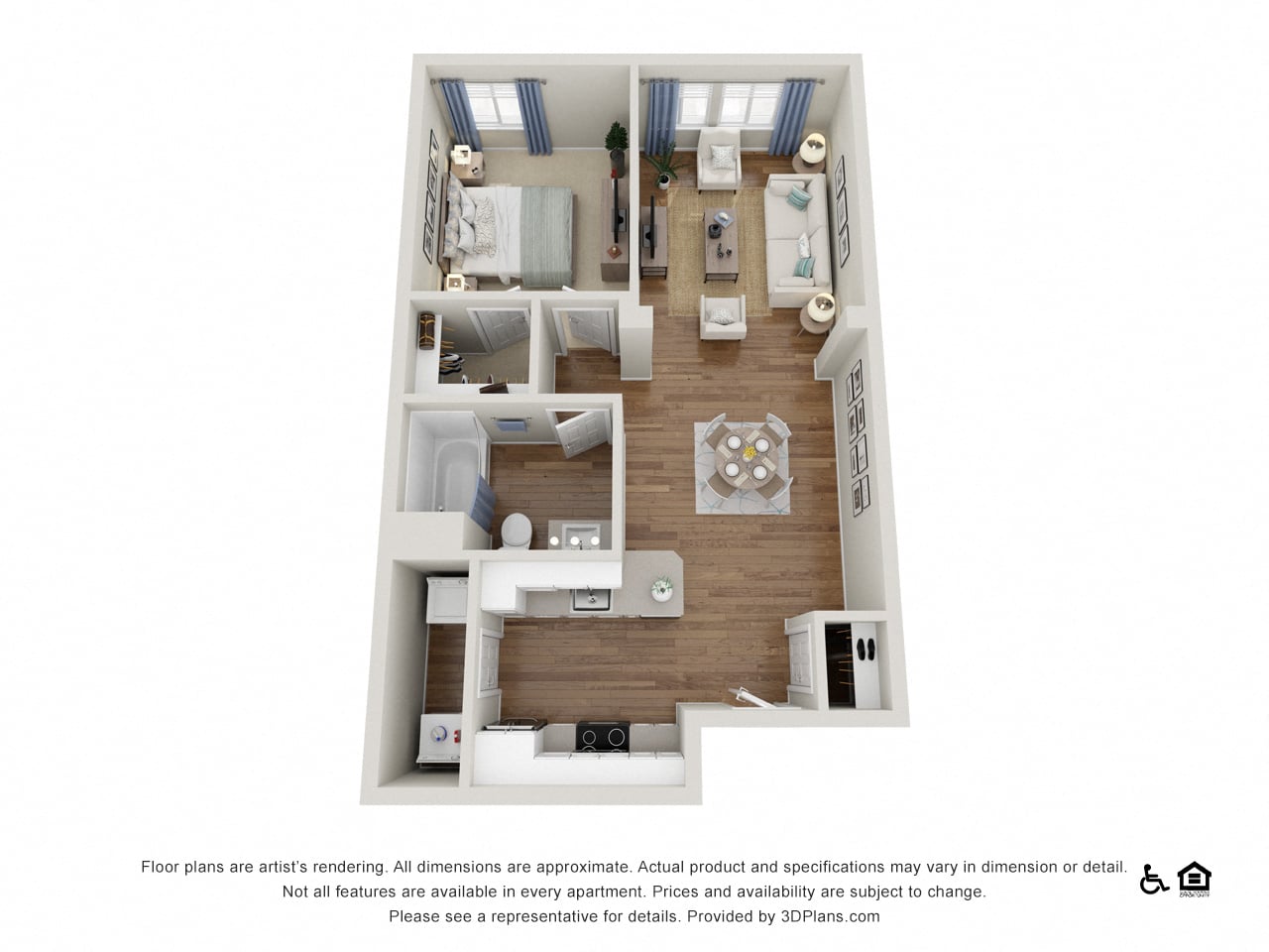 A2 floor plan