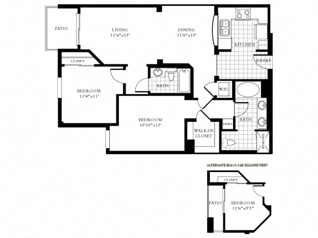 Hillcrest-1193 floor plan