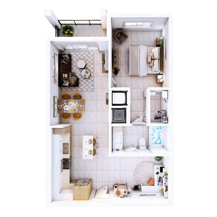 A3 floor plan