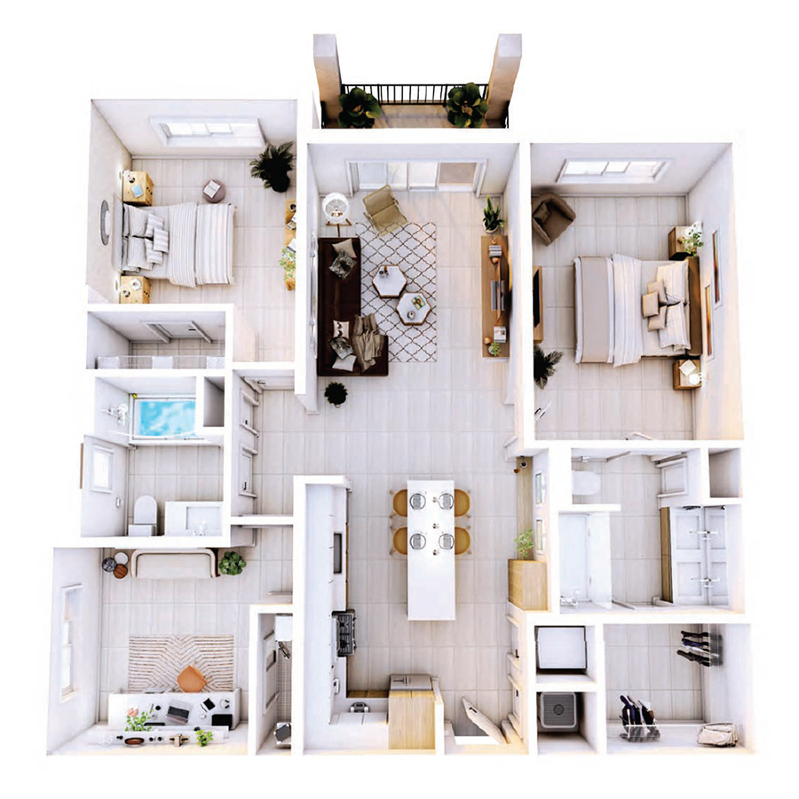 C1 floor plan